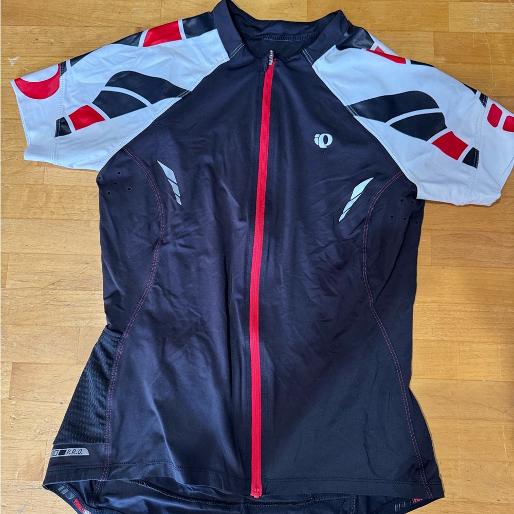 Pearl Izumi Black and Red Women's Jersey